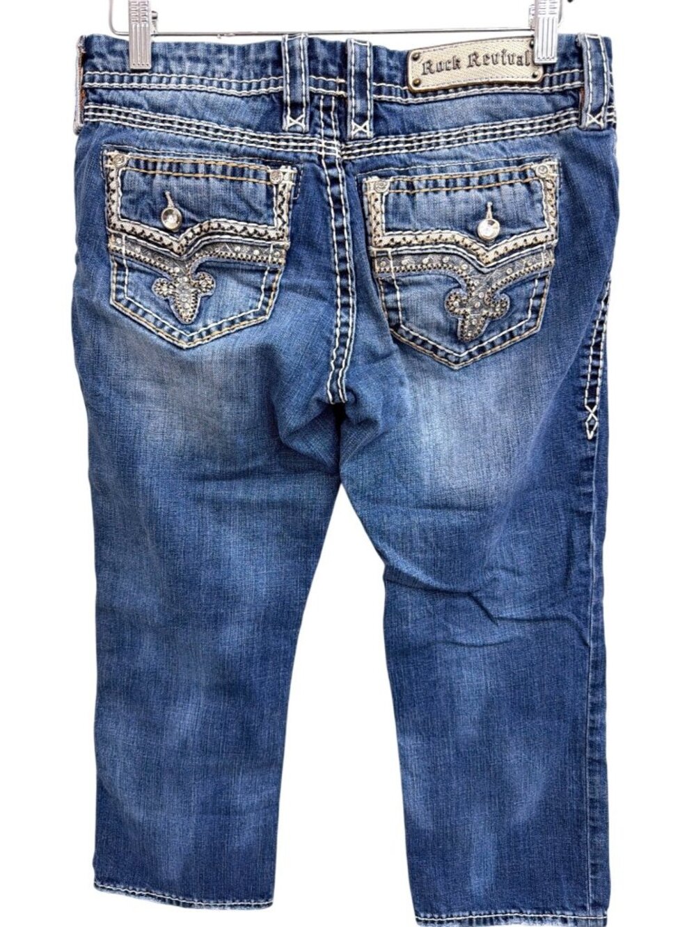 Rock Revival Women’s Junia Sz 30 Easy Capri